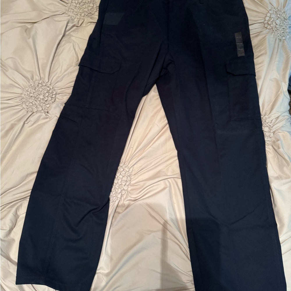 Men's Navy Cargo Pants